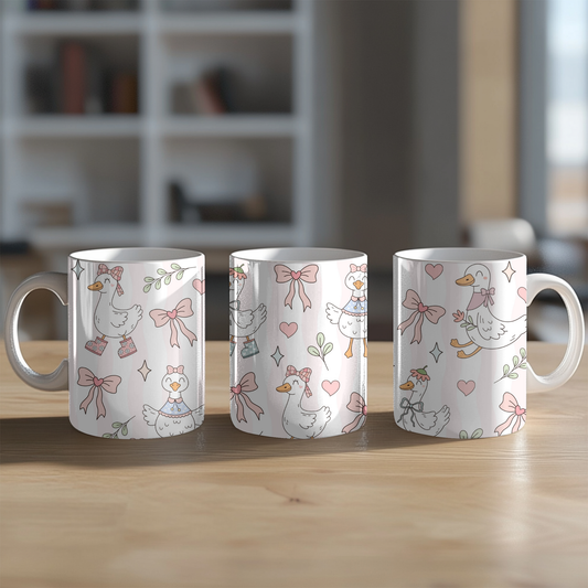 Coquette silly goose mug 11 oz y 15 oz