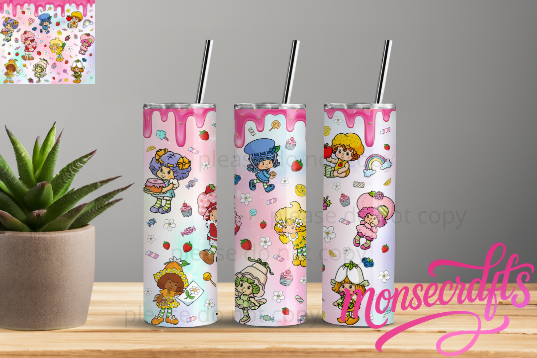 Strawberry Skinny Tumbler 20 oz