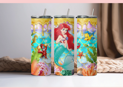 Mermaid Skinny Tumbler 20OZ