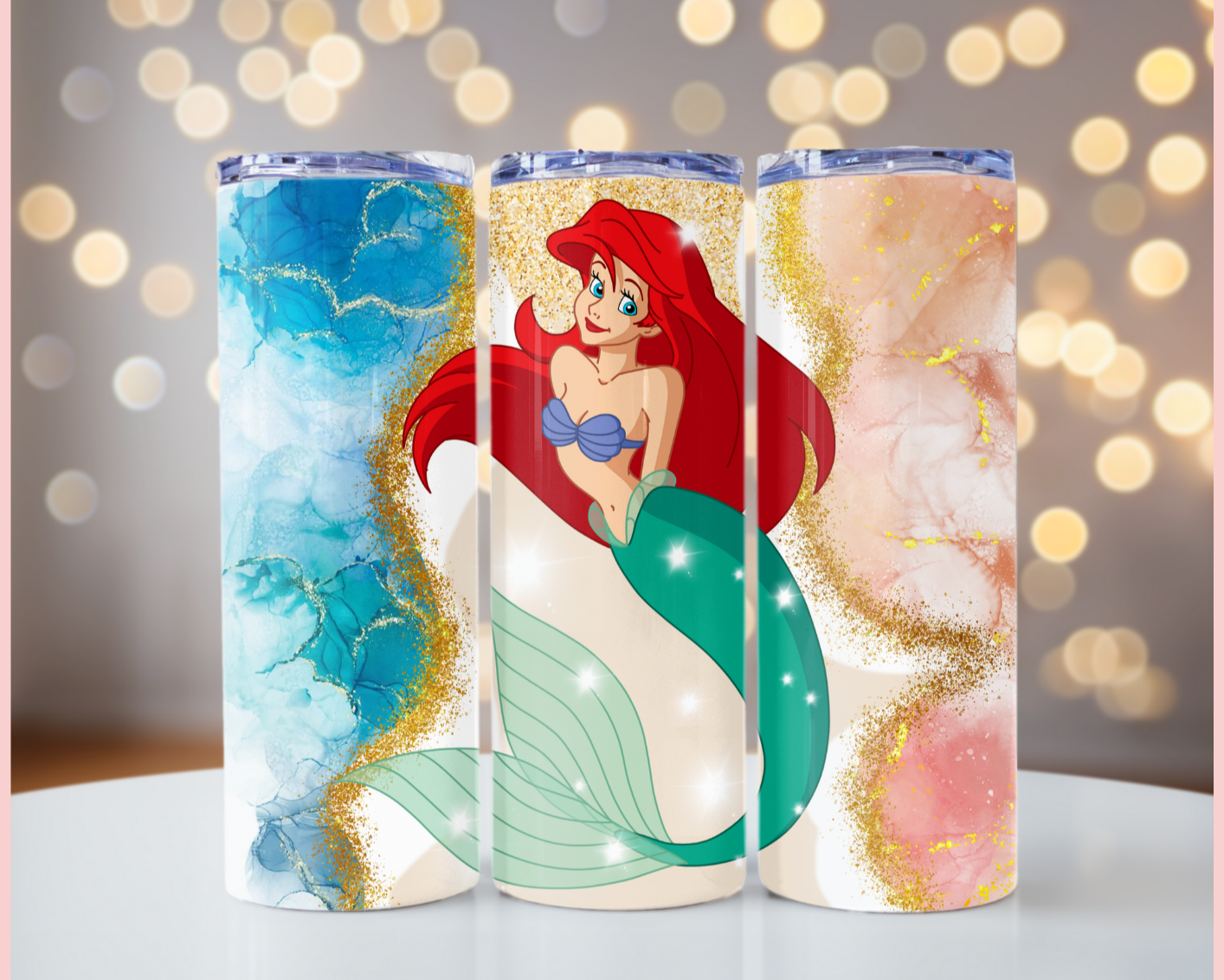 Magic Mermaid Skinny Tumbler 20OZ
