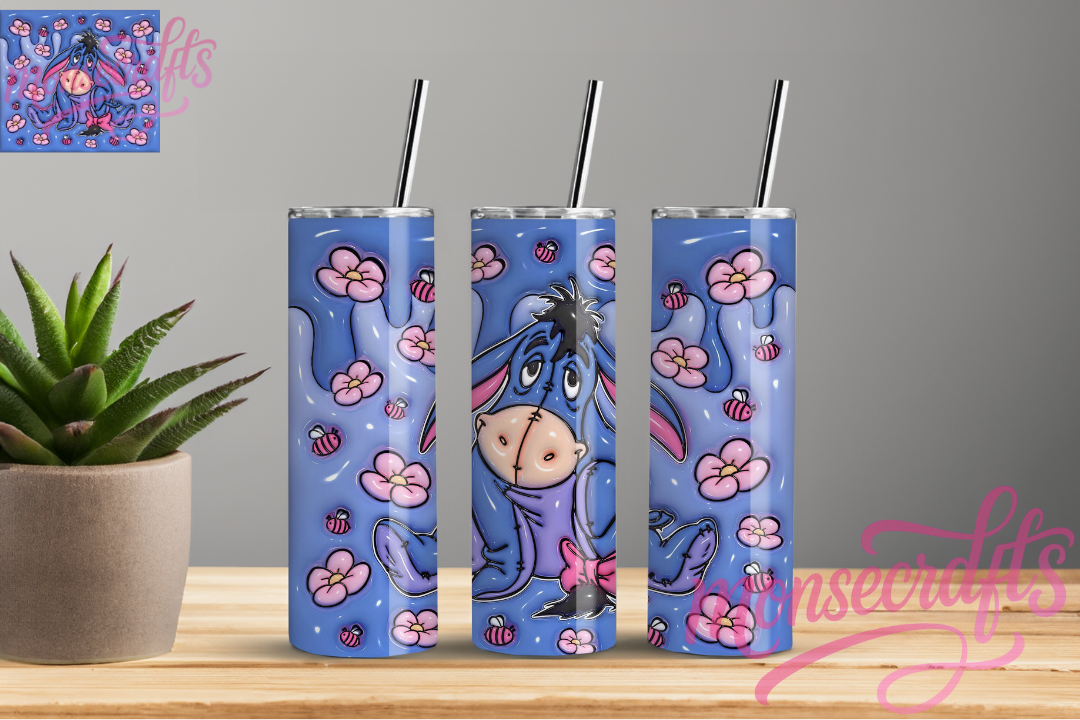 Eeyoree Skinny Tumbler 20 OZ