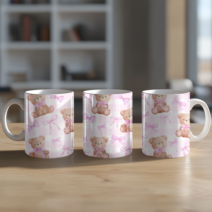 Coquette bears mug 11 y 15 oz
