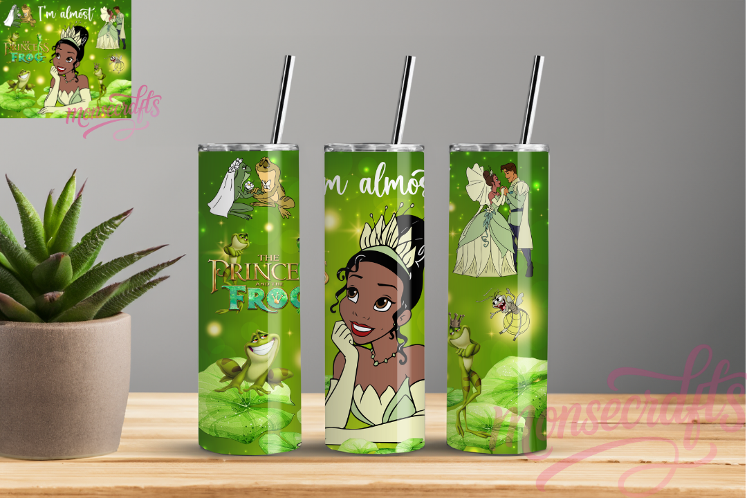 Princess | personalized gift | perfect gift | 20 oz skinny tumbler