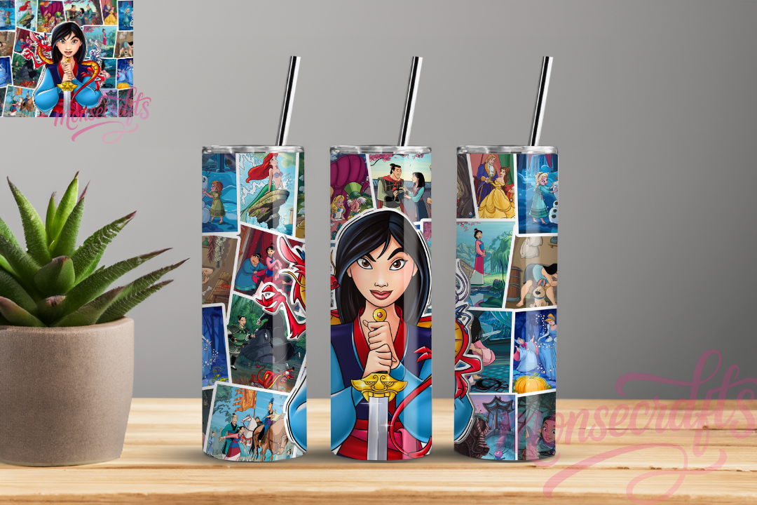 Guerrera Skinny Tumbler | PERSONALIZED GIFT | Perfect gift | 20 oz skinny tumbler