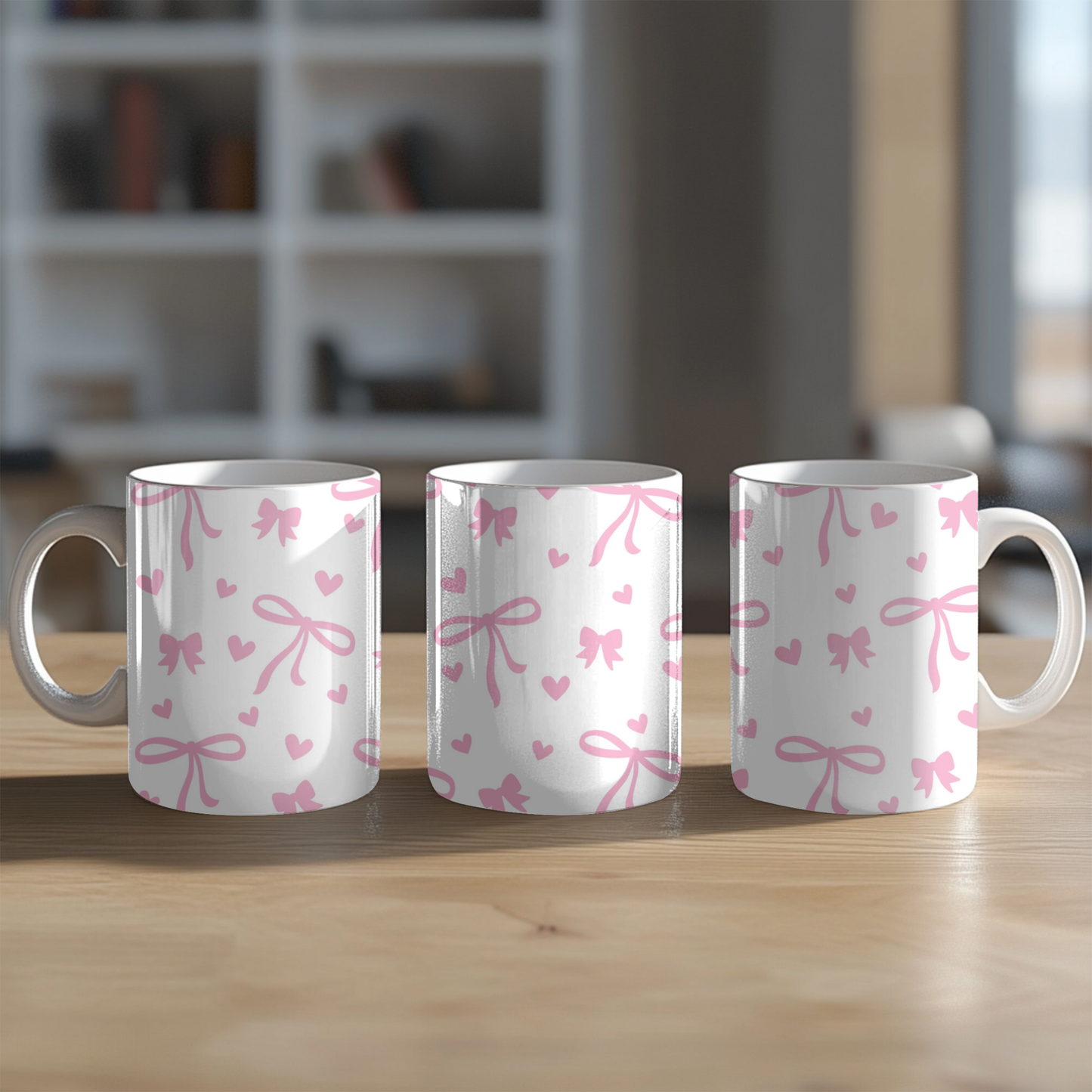 Coquette Bow mug 11 y 15 OZ