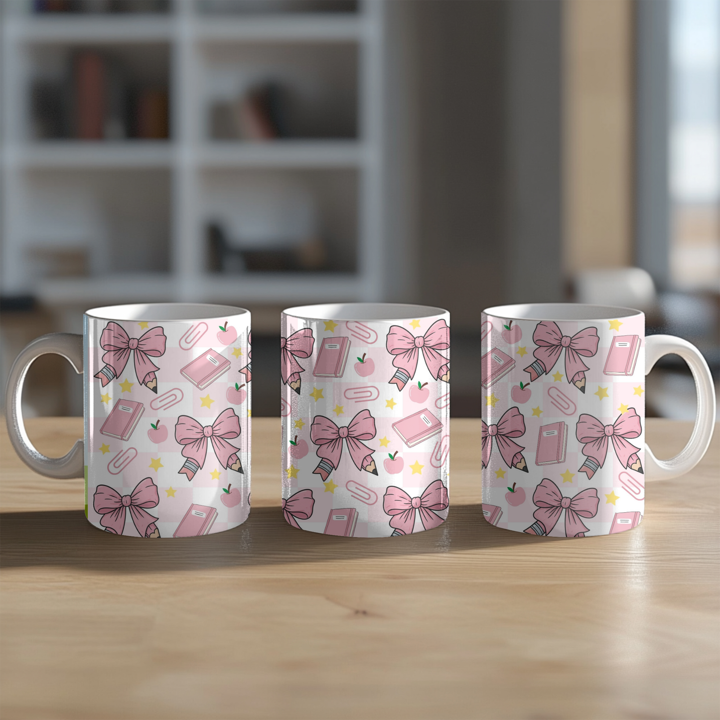 Coquette Bow mug 11 y 15 OZ