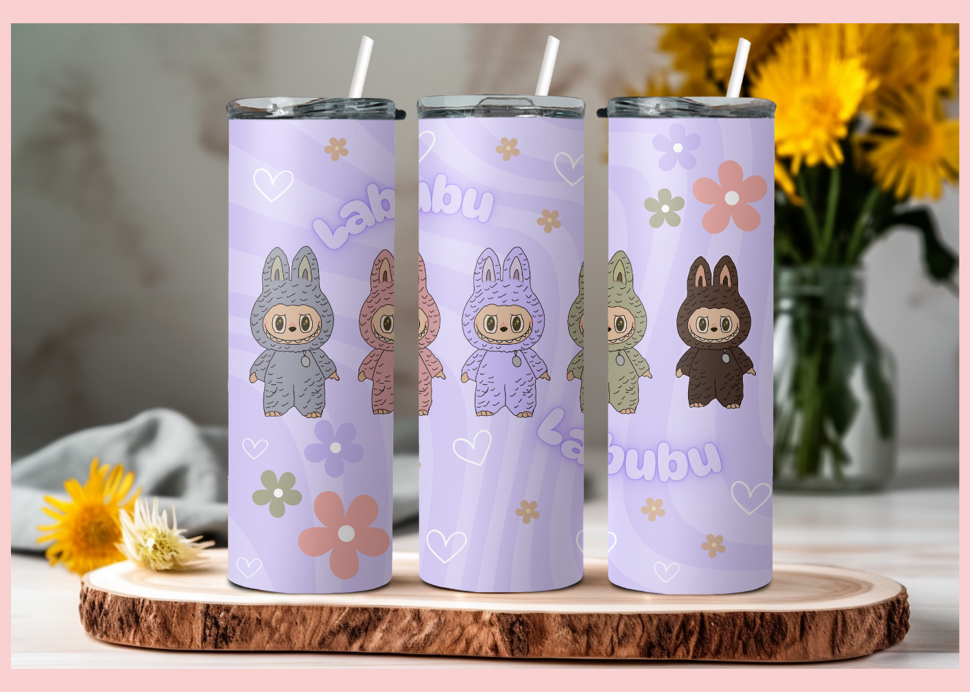 Monster Violet Skinny Tumbler | Perfect Gift | Personalized Gift | 20 oz skinny tumbler