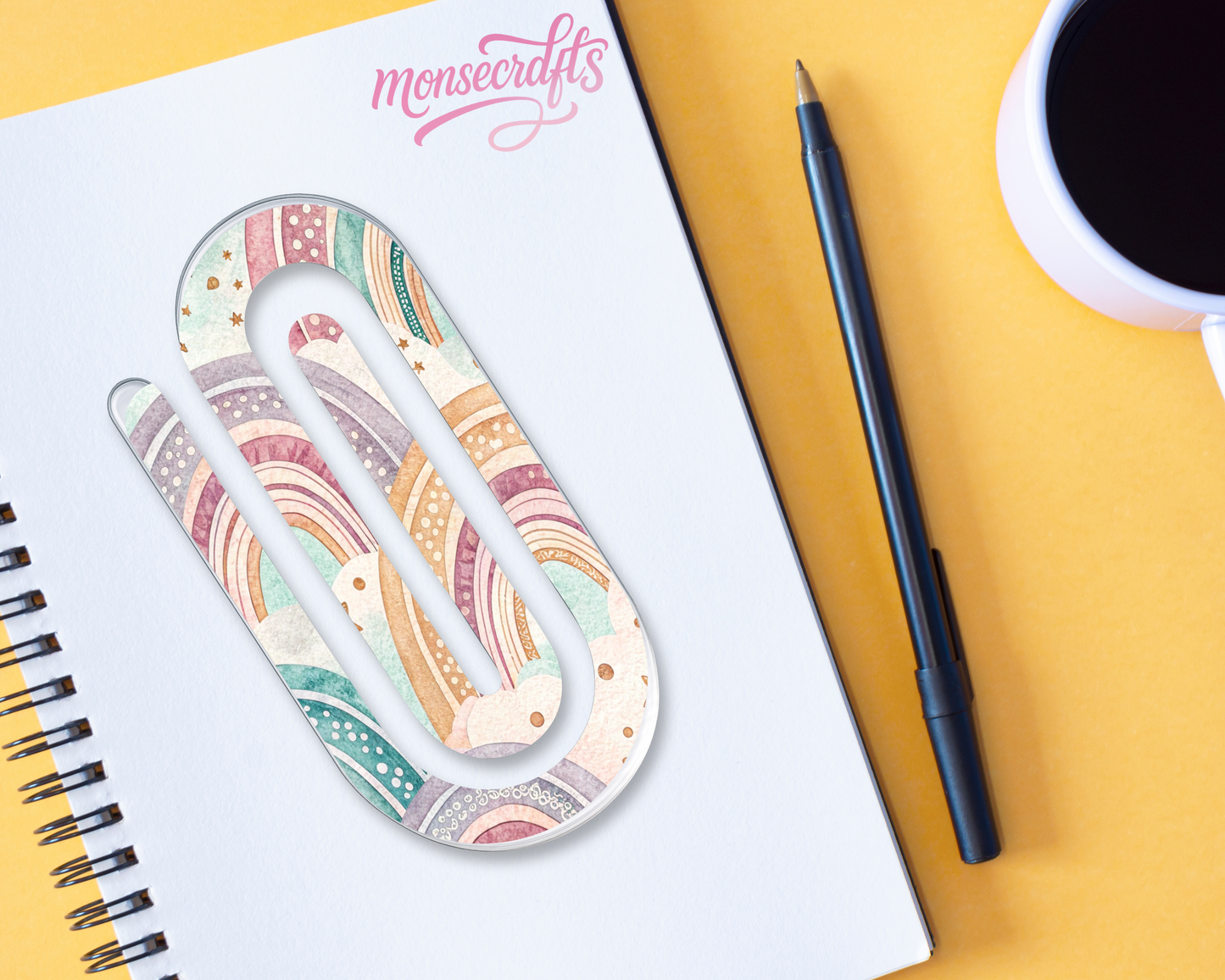 Jumbo Paper clip personalized