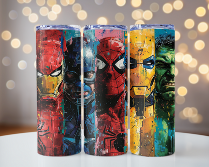 Hero's personalized Skinny Tumbler 20Oz