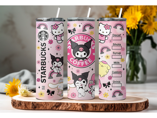 Sanrioo  Skinny Tumbler 20 Oz