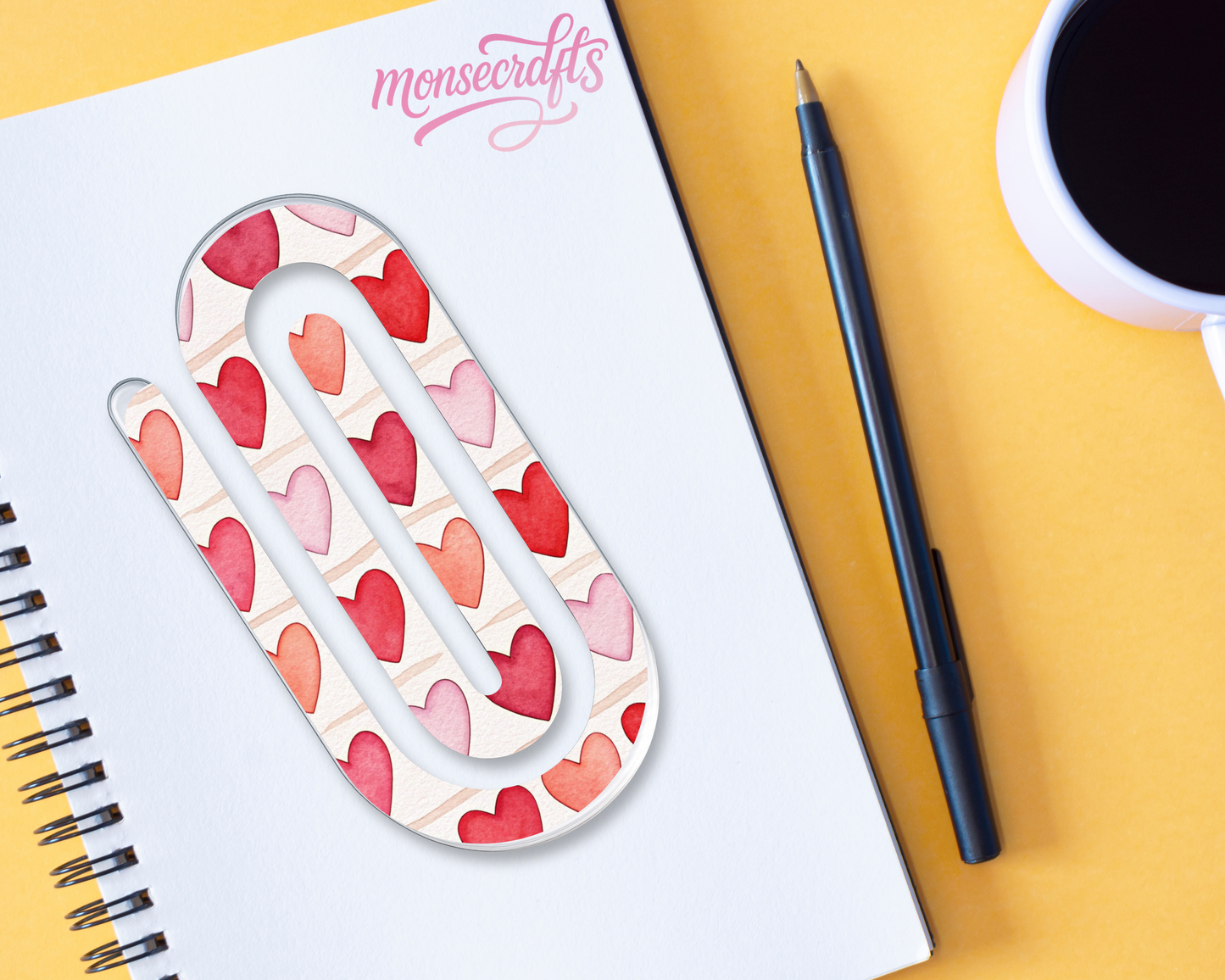 Jumbo Paper clip personalized