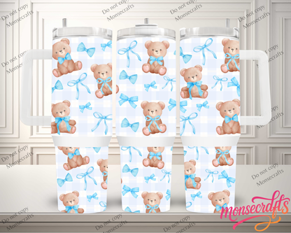 Bears & Bows Handle 40 OZ