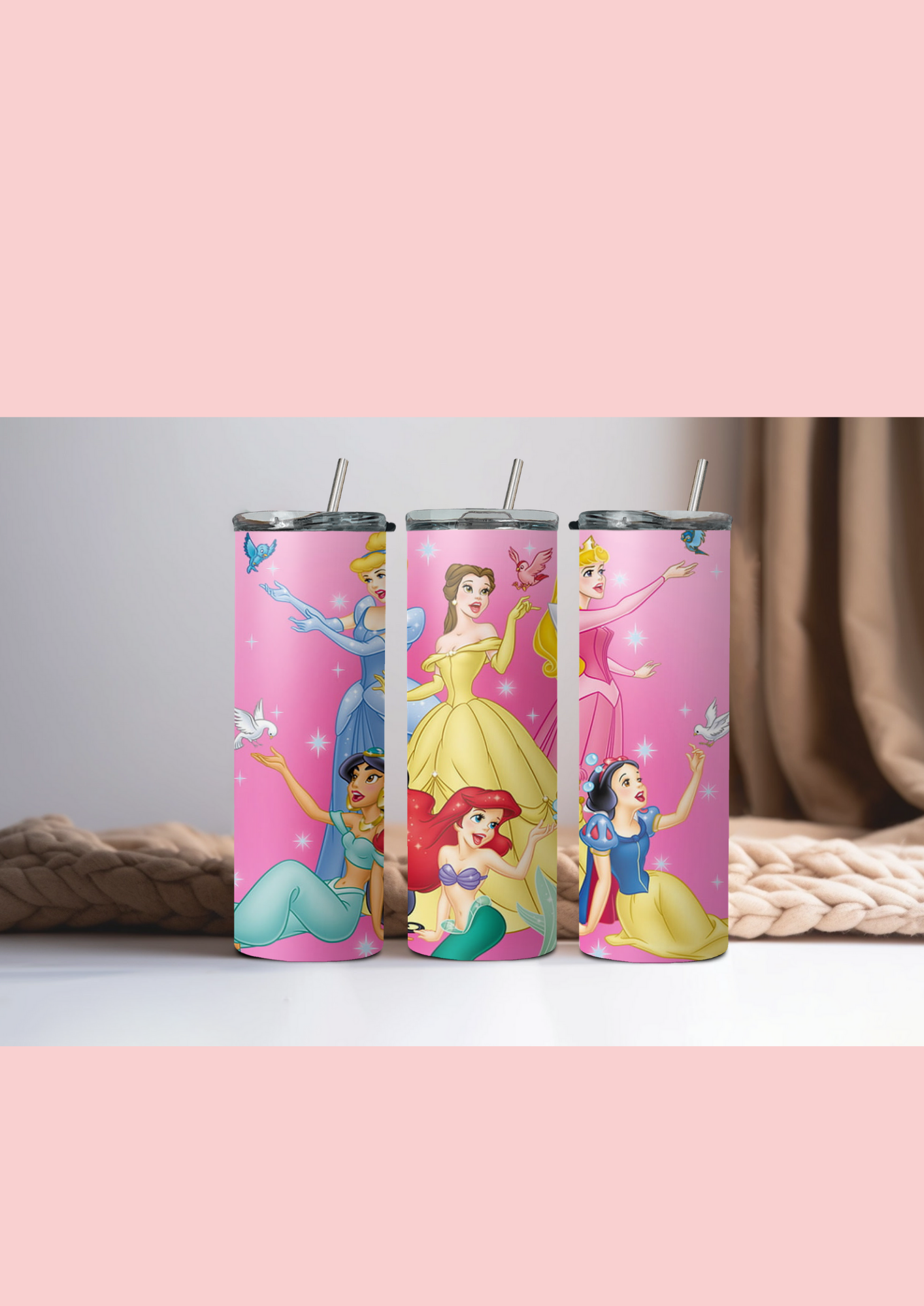 Princess Skinny Tumbler | magic Tumbler | Personalized Gift | Skinny Tumbler 20OZ | Perfect For Gift