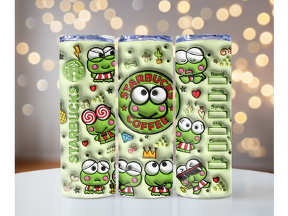 Beautiful Sannrio Skinny Tumbler | Personalized Gift | Perfect gift Personalized | 20 OZ Skinny Tumbler