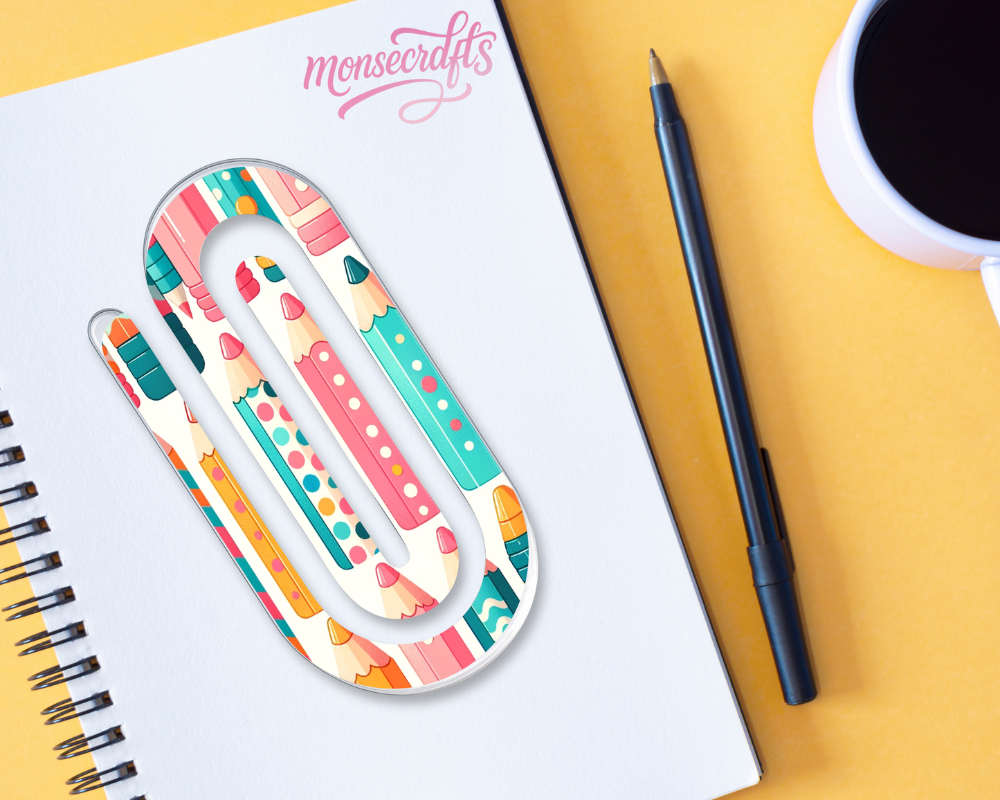 Jumbo Paper clips personalized