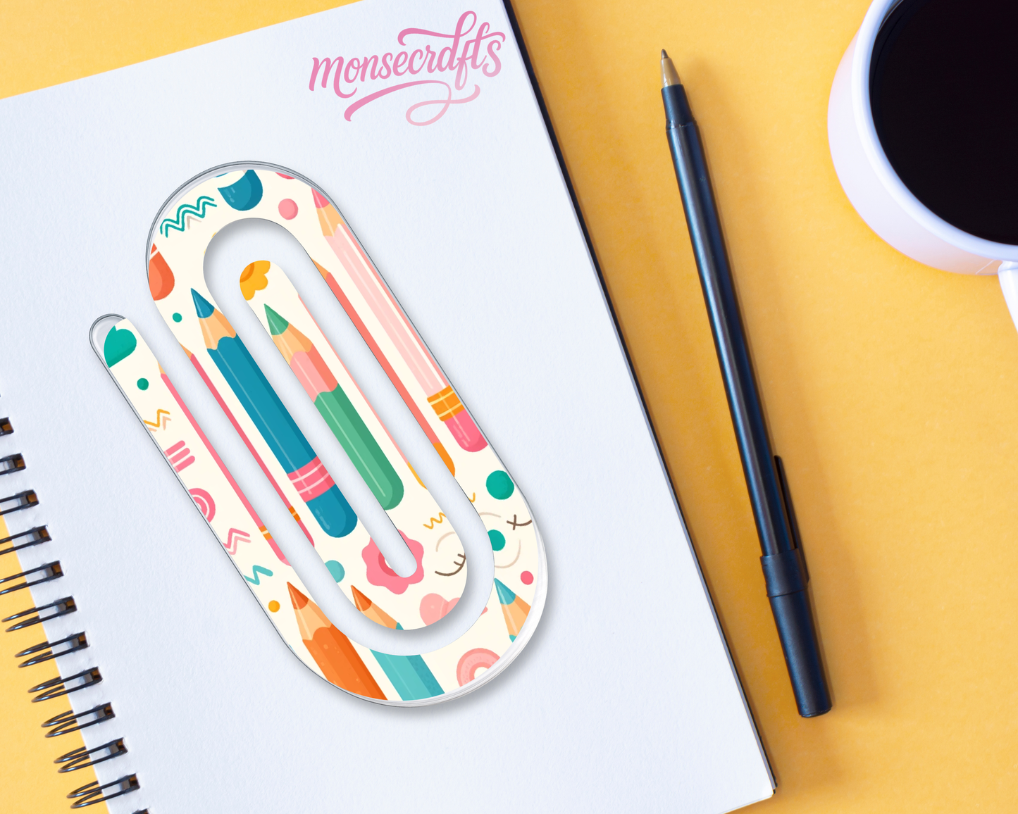 Jumbo Paper clips personalized