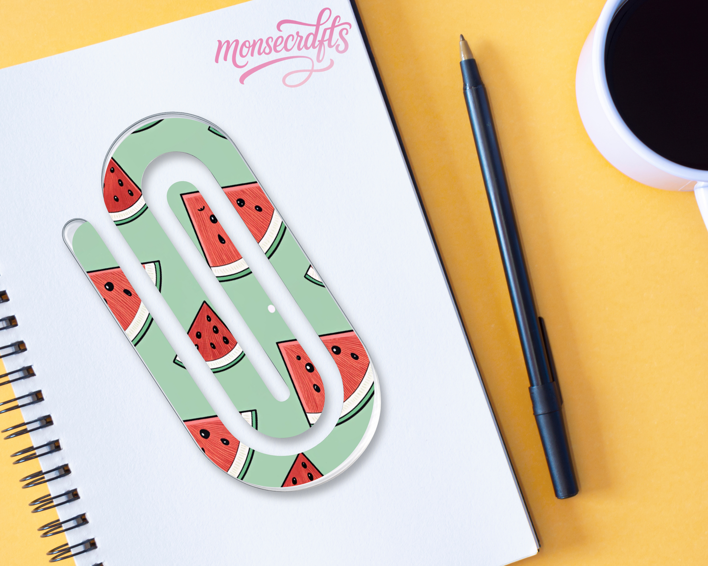 Jumbo paper clip personalized
