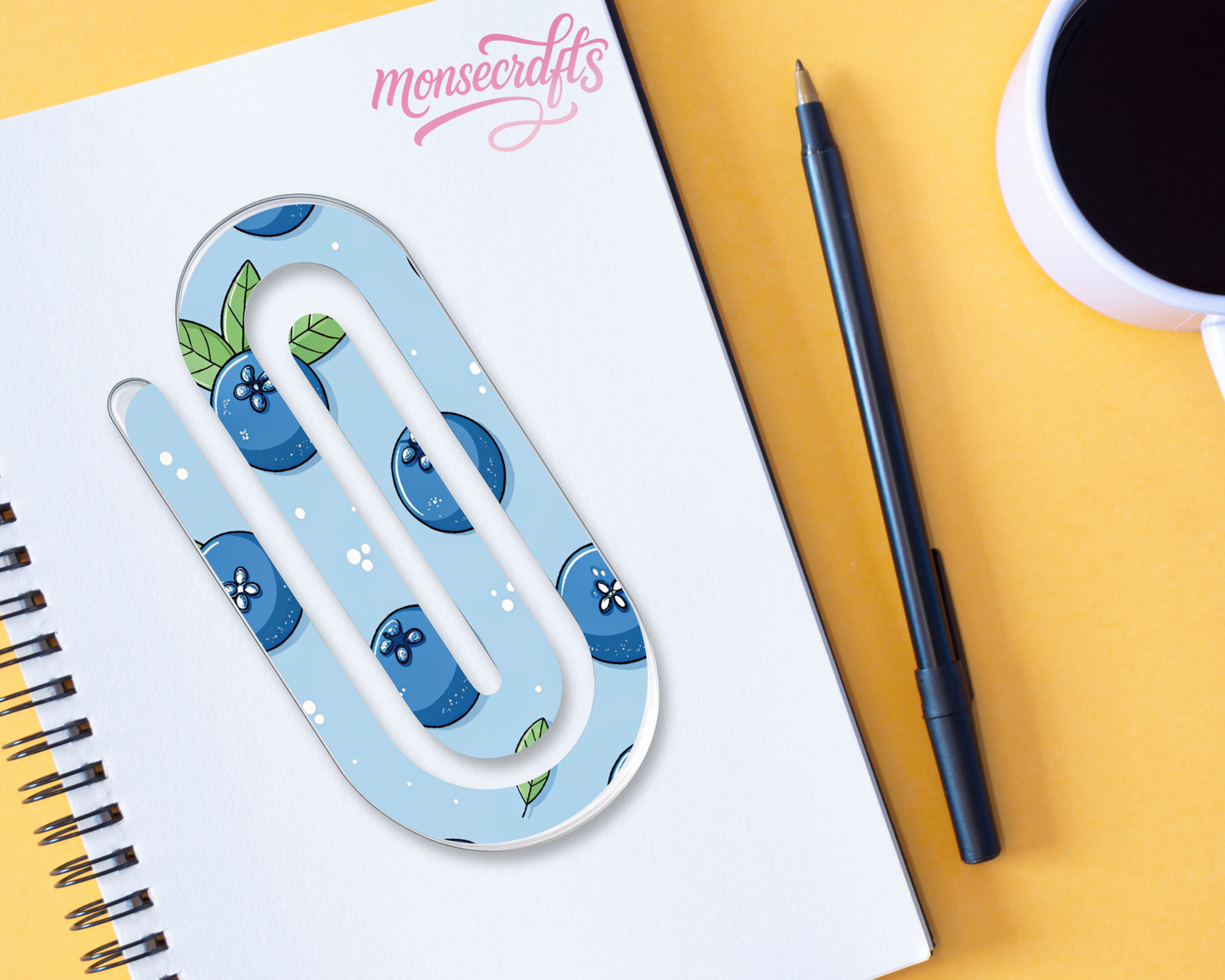Jumbo paper clip personalized