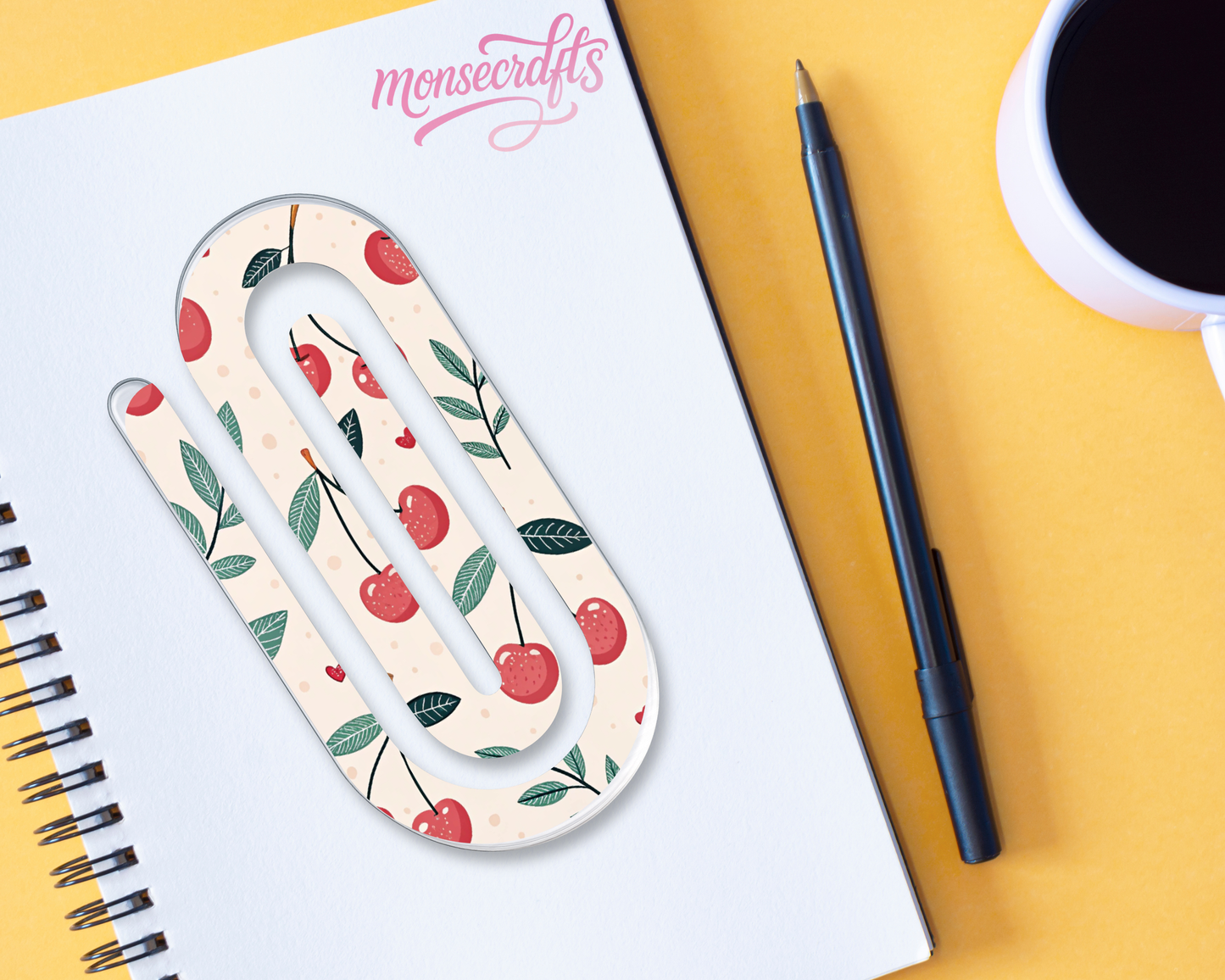 Jumbo paper clip personalized
