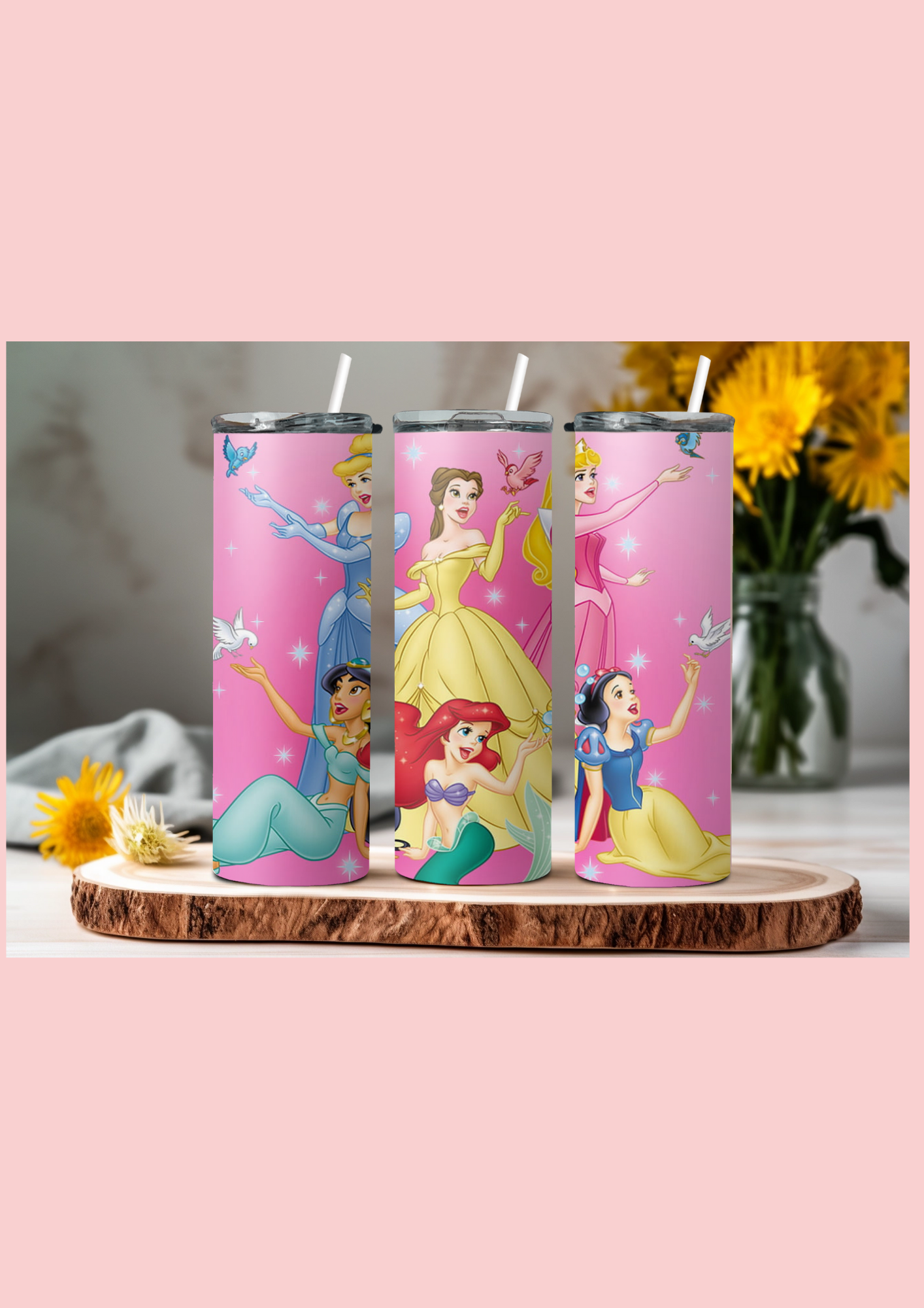 Princess Skinny Tumbler | magic Tumbler | Personalized Gift | Skinny Tumbler 20OZ | Perfect For Gift