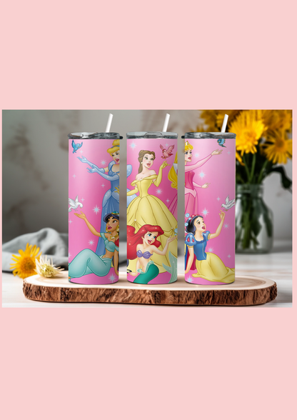 Princess Skinny Tumbler | magic Tumbler | Personalized Gift | Skinny Tumbler 20OZ | Perfect For Gift