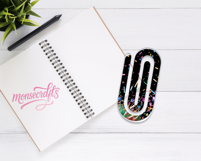 Jumbo paper clips personalized
