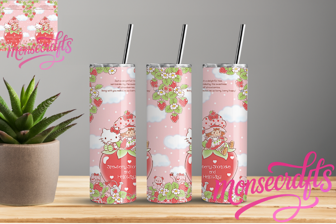 Magic Shortcake Friends Skinny Tumbler 20OZ
