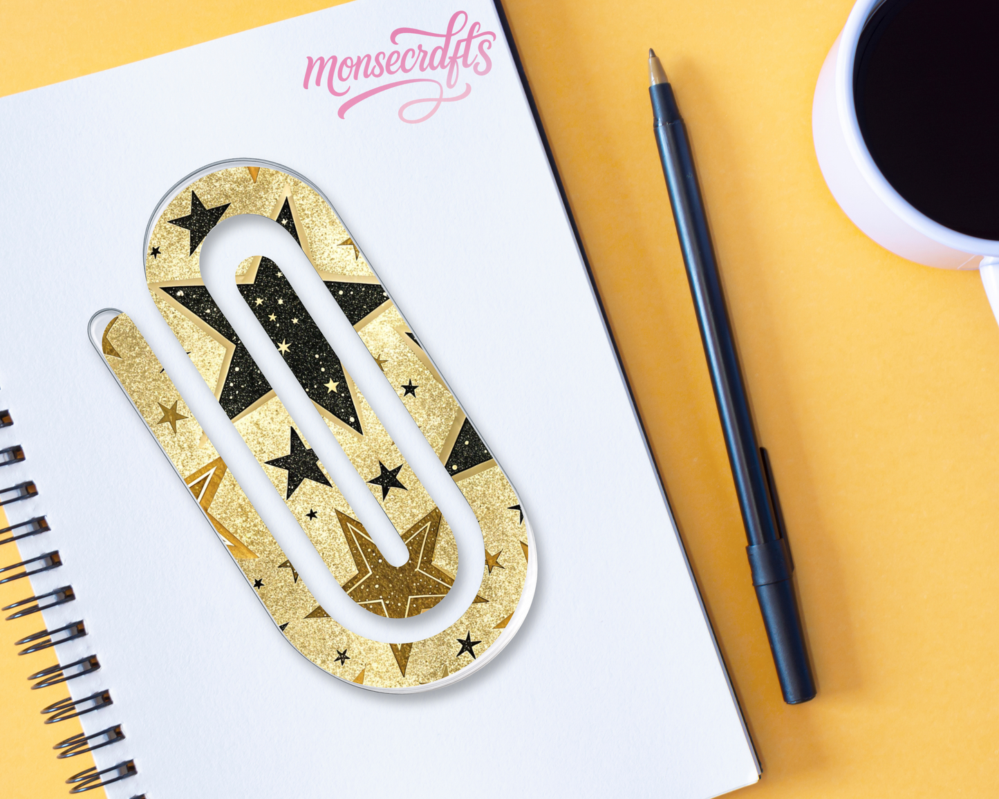 Jumbo paper clip personalized