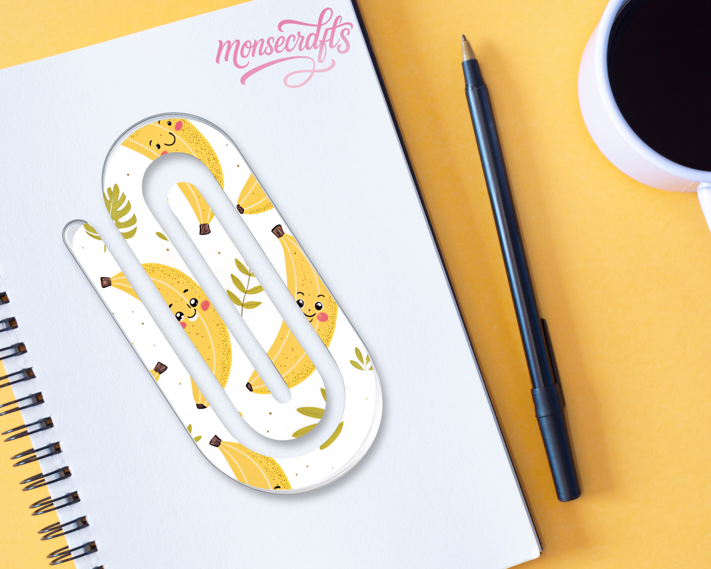 Jumbo paper clip personalized
