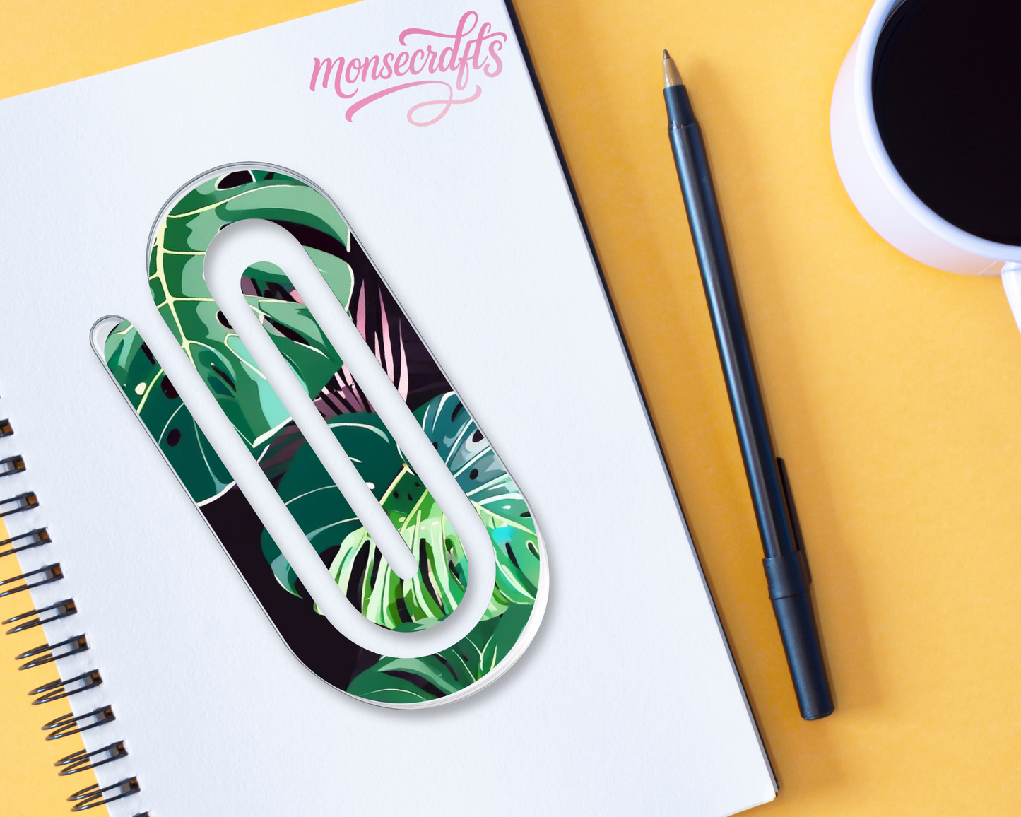 Jumbo paper clips personalized