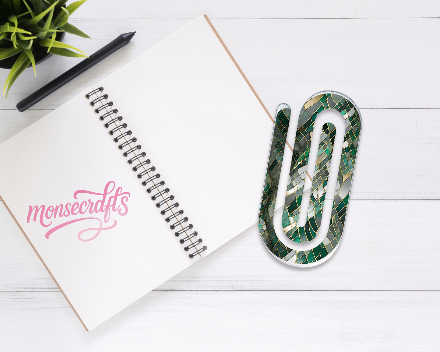 Jumbo paper clips personalized